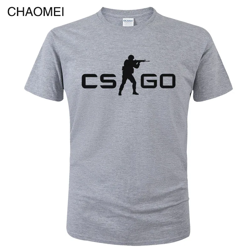 Футболка мужская игровая CS GO топ в стиле хип хоп C105 лето 2019|Футболки| |
