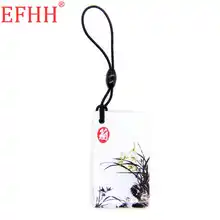 S50 1K Tag IC Card 13,56 Mhz UID сменный узор орхидеи брелок для ключей Близость RFID карта контроля доступа Быстрая 1 шт