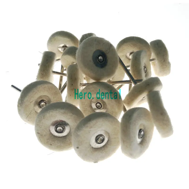 50pcs dental lab Polishing Buffing wheel cotton Wheel Dremel for Rotary