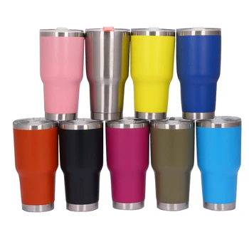 

High Capacity 30oz Thermos Tumbler Outdoor Car Thermosflask Ice Coffee Water Cup Tumbler Double Layer Coffee Mug
