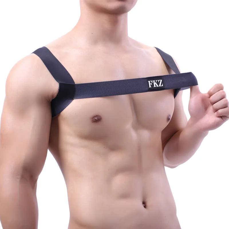 Мужской жилет нижнее белье плечевой ремень подвязка для мышц мужской спортивный