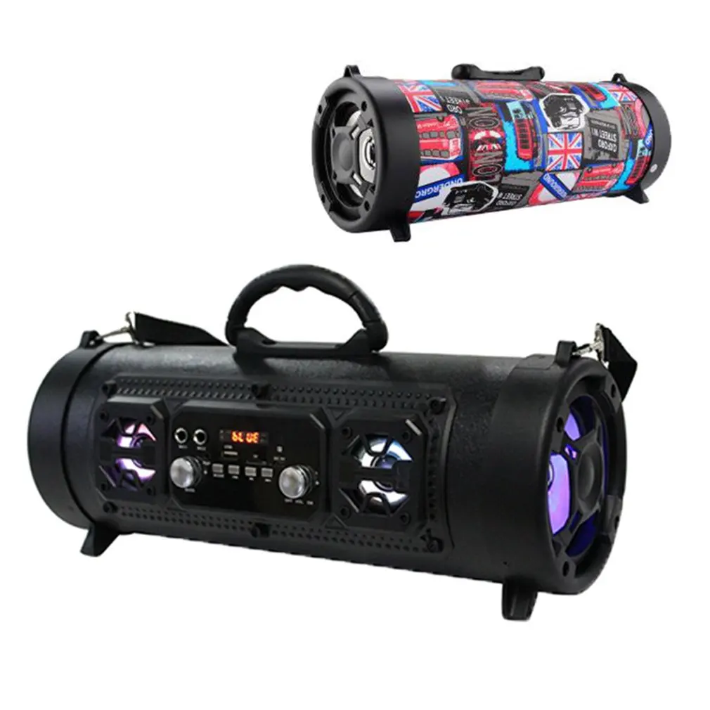 M17 открытый портативный мобильный мощный беспроводной HiFi стерео BT динамик саундбокс для ПК телефон музыкальное оборудование