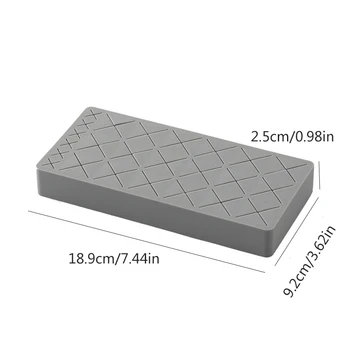 

24 Grid Silicone Lipstick Organizer Storage Box Makeup Organizer Rack Cosmetic Display Stand Make Up Brush Eyebrow Pencil Holder