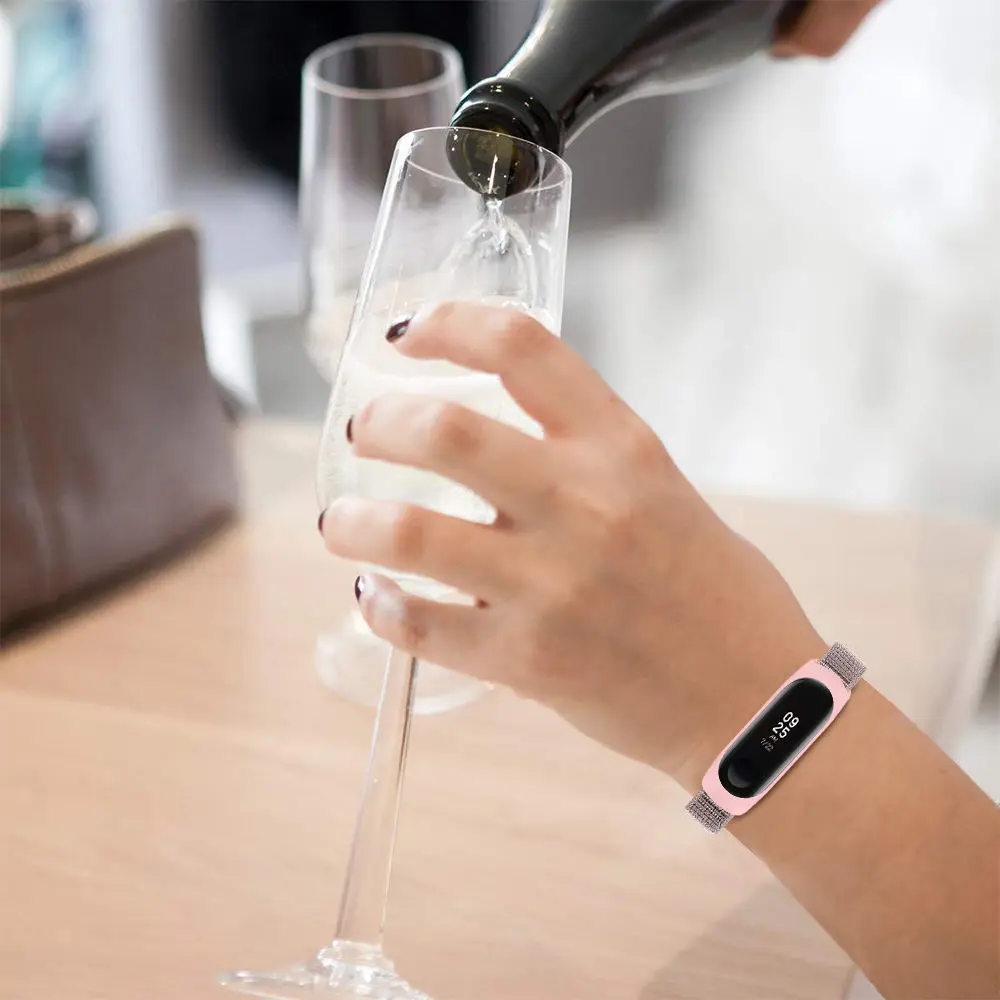 Спортивный нейлоновый ремешок для часов Xiao mi Band 4, чехол для часов для Xiaomi mi Band 3/4, браслет, нейлоновый ремешок, чехол