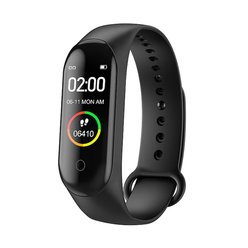 Пульсометр измеритель артериального давления Bluetooth m4 Смарт часы умный браслет