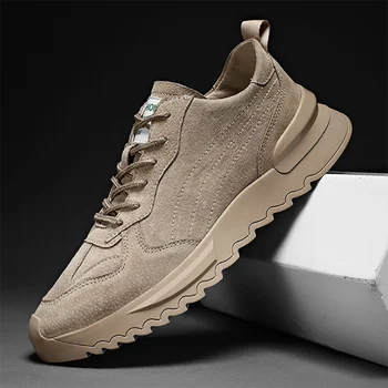 

Men Shoes Autumn 2020 New Arrival Ooutdoor Sports Mesh Trainers Breathable Casual Thick Popular Anti-Resisting Flatform Sneakers