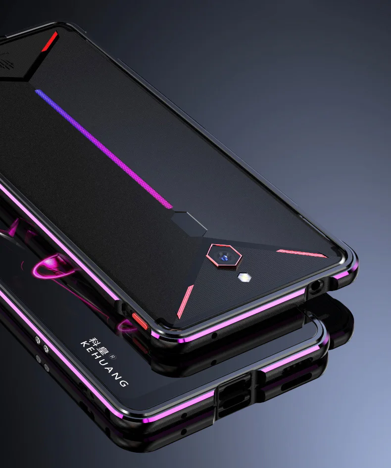 Zte Nubia Red Magic 3 3 S 2 чехол с окантовкой Роскошный металлический каркас Авроры для Nubia Redmagic 3 s Жесткий Чехол защитный бампер