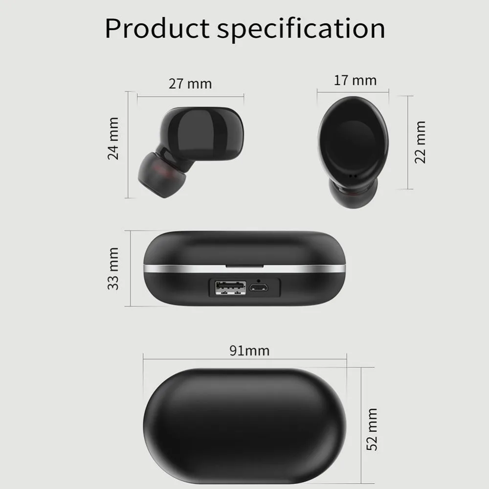 Новые TWS Беспроводные bluetooth 5,0 наушники стерео bluetooth гарнитура управления AI управление Bluetooth 5,0 гарнитура для смартфона