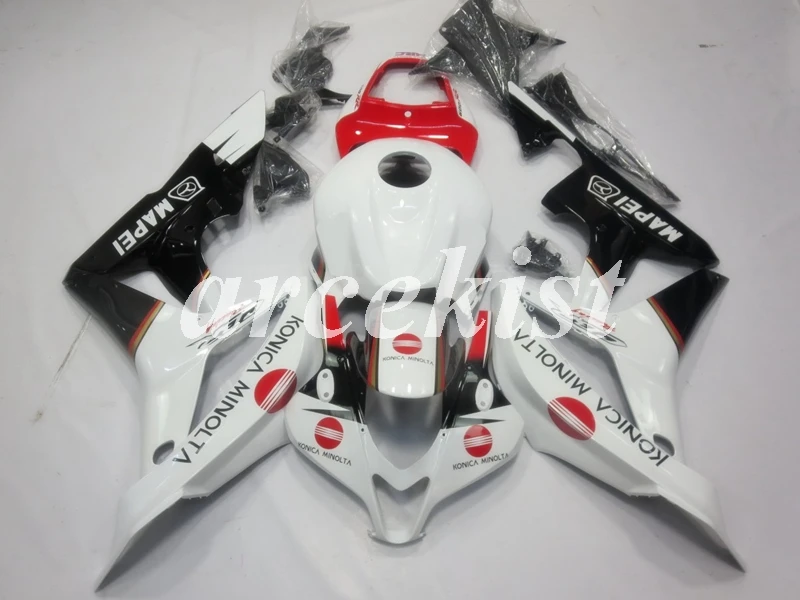 Мотоцикл литья под давлением обтекатель Подходит для Honda CBR600RR CBR 600RR F5 2007 2008 CBR 600 RR CBR600 07 08 Обтекатели белый