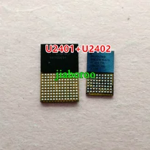 2 пара/лот(4 шт.) белый+ черный сенсорный дигитайзер экран микросхема для IPHONE 6 6+ 6plus U2401+ U2402