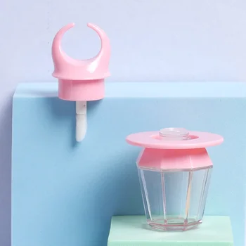 

8ml ABS Cute Feeding Bottle Lip Gloss Tube Clear Mini Refillable Lip Balm Bottles With Rubber Inserts Lip Glaze Bottle Wand Tube