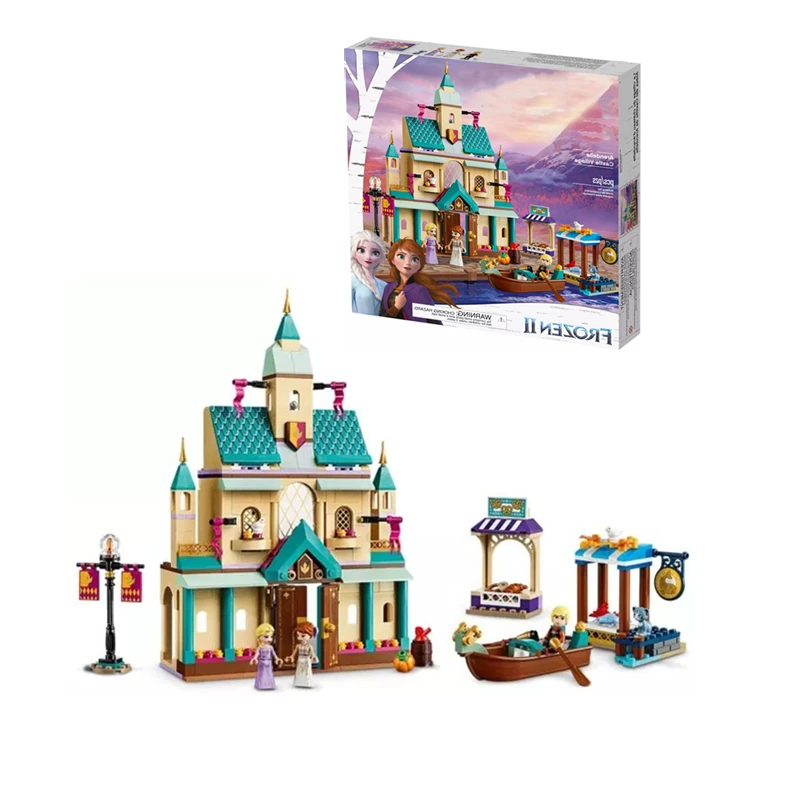 

2019 NEW Arendelle Castle Princess series Compatible with lego friends 41167 Building Blocks Bricks lepinbricks Toys girl Gifts