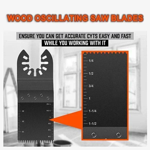 

Multi-Function Saw Blade Accessories Oscillating Tool MultiTool Saw Blades for Renovator Power Wood Cutting Tool Bits