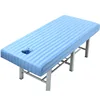 Pure Cotton Beauty Salon Bed Sheet Cover Elastic Band Sheet Non-slip SPA Massage Bed Sheet Cover 100% Cotton 4 Sizes 4
