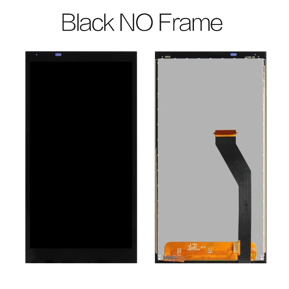 Black no Frame Srjtek для htc Desire 820G экран D820G(не для D820) стекло ЖК-дисплей сенсорный экран дигитайзер сенсор стекло в сборе с рамкой - Цвет: Black no Frame