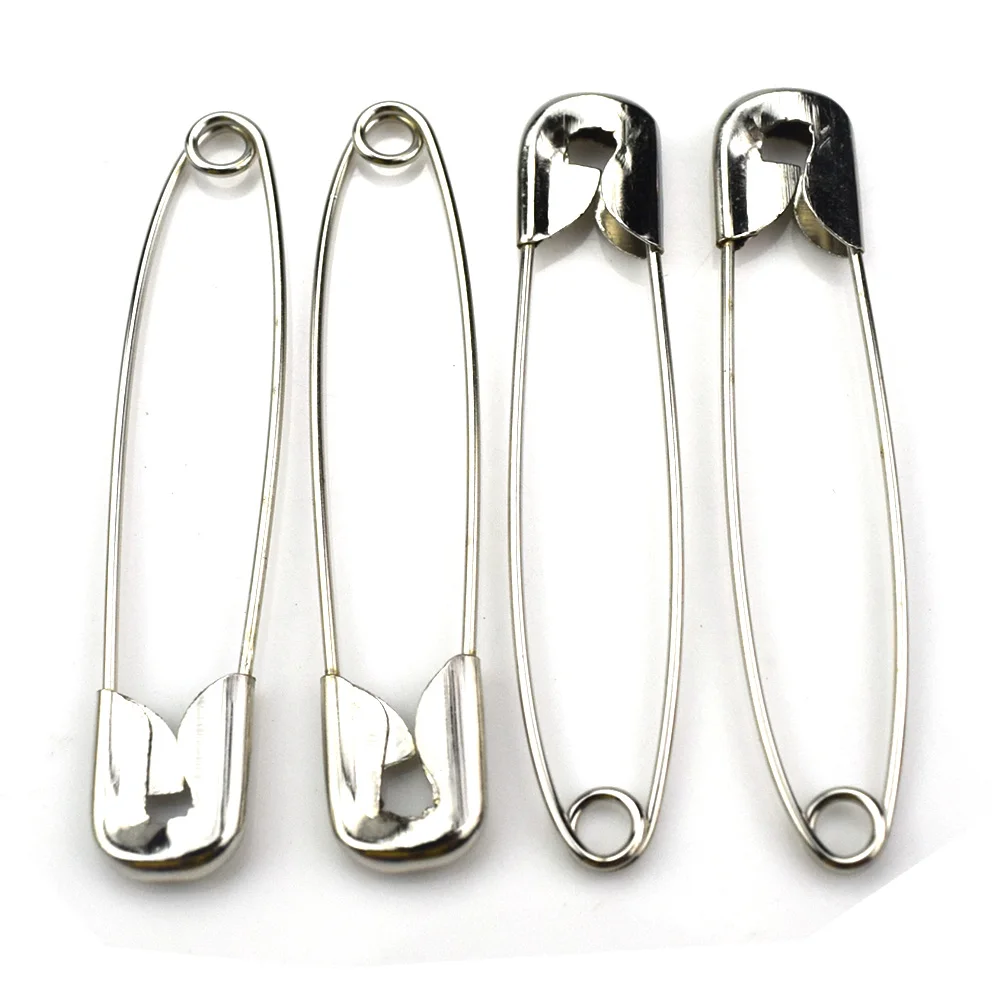 1000pcs Safety Pins Multi Purpose Durable Rustproof Alloy Wide