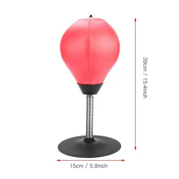 Suction Cup Boxing Vent Ball Desktop Punching Bag Mini Punch Sports Fitness Punching Bag Speed