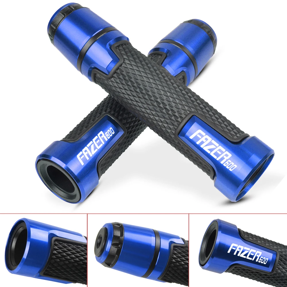 For YAMAHA FAZER600 FAZER 600 1998-2003 Motorcycle Accessories CNC Aluminum Handle Handlebar Hand Grips and Bar End Weights Plug