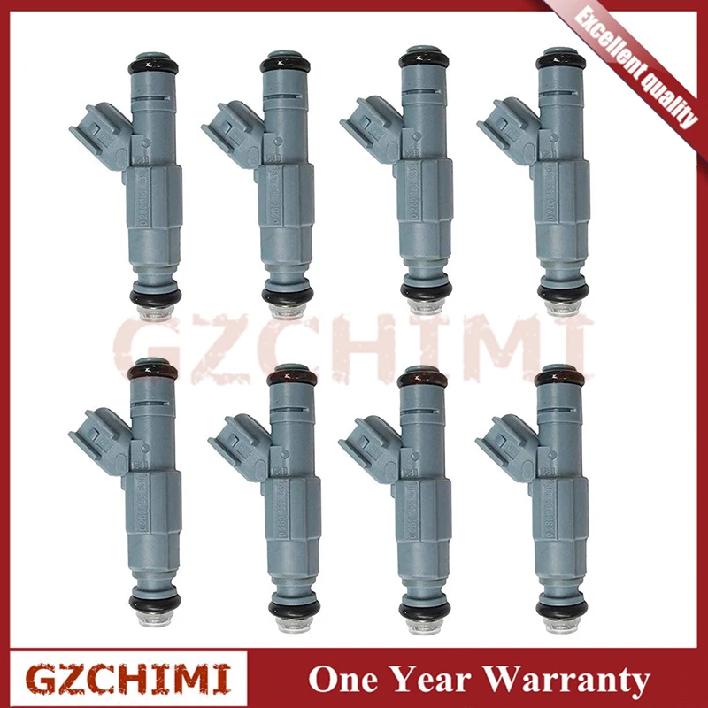 0280155849(комплект 8) топливный инжектор для Ford aurus Jeep Dodge Chrysler 3,0 4,7 5,0 02801 55849