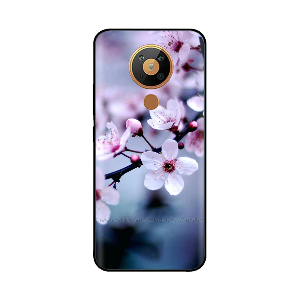 Floral Silicone Soft TPU Phone Case - Vibrant Flower Design