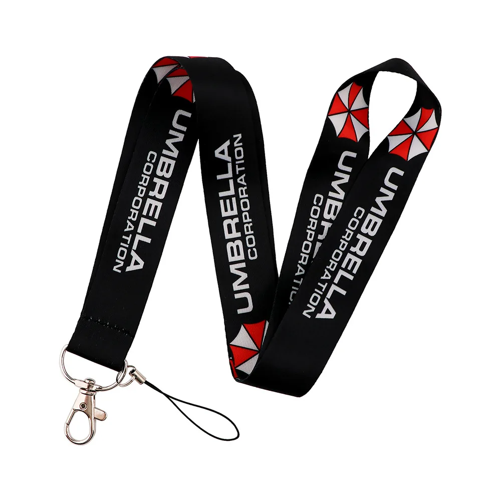 

Cartoon Umbrella Sign Mobile Phone Lanyard Keychain USB ID Card Badge Holder Neck Straps Keycord Webbing Ribbon Hang Rope