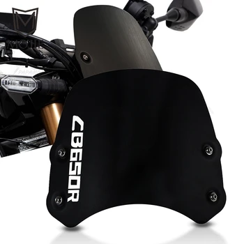 

Motorcycle Sport Windshield WindScreen Extention Kit Deflector Visor Viser For HONDA CB650R CB 650 R Neo Sports Cafe 2019 2020