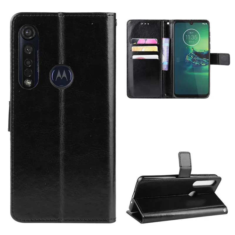 Чехол для Motorola Moto G8 Plus 6,3, Роскошный чехол-бумажник из искусственной кожи, защитный чехол-подставка для телефона Moto G8 Plus G8Plus