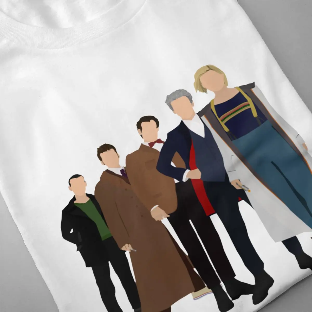 Доктор Кто все пять Современные врачи Camiseta мужские 3D принтом для мальчиков
