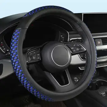 

Universal Car Steering Wheel Covers Fashion Sports Style for volkswagen tiguan L T-Roc mk1 mk2 mk3 mk4 mk5 mk6 mk7 sagitar santa