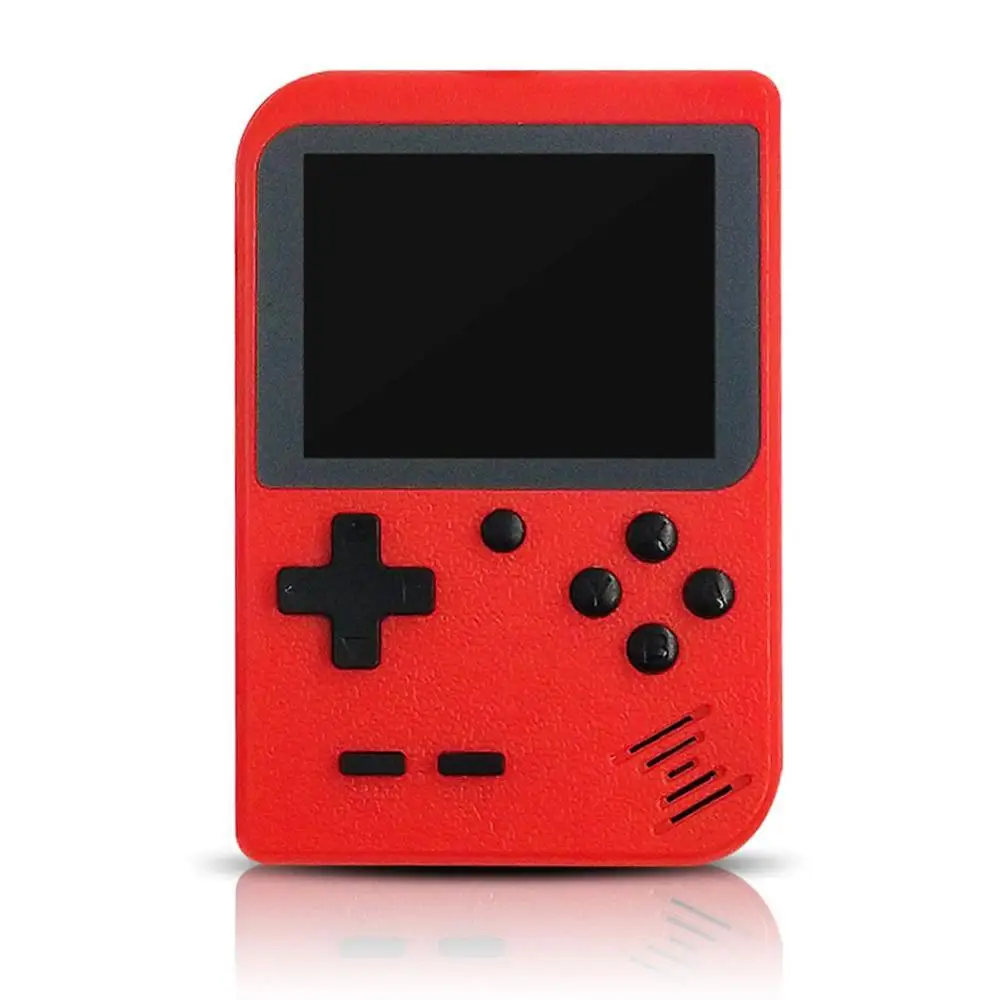 3 в 800 мАч портативная Ретро игровая консоль Встроенный 400 игровой плеер игровая консоль Tetris 8 бит Мини карманный плеер для детей и взрослых - Цвет: Red