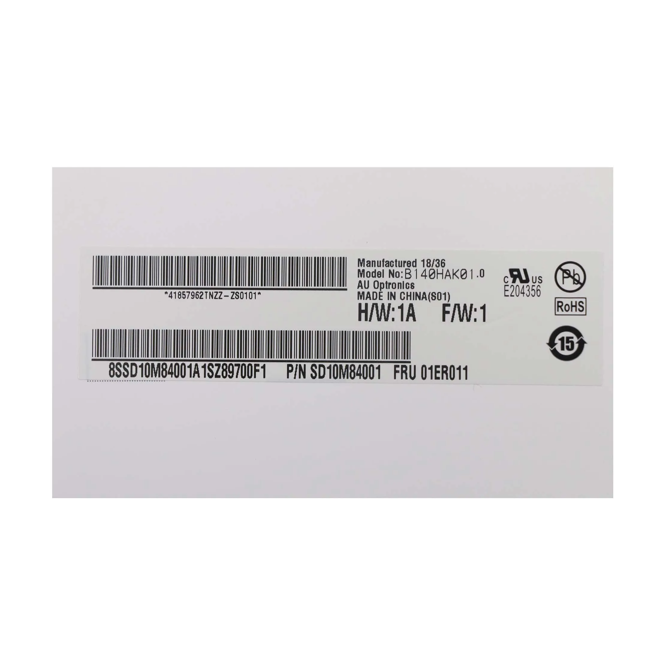 B140HAK01.0 01YN116 01LW092 02DA375 для ThinkPad T470s Lenovo Touch IPS LCD 00NY686 R140NWF5 R1 R6 01YU641 NV140FHM T00 01LW093|ЖК-экран
