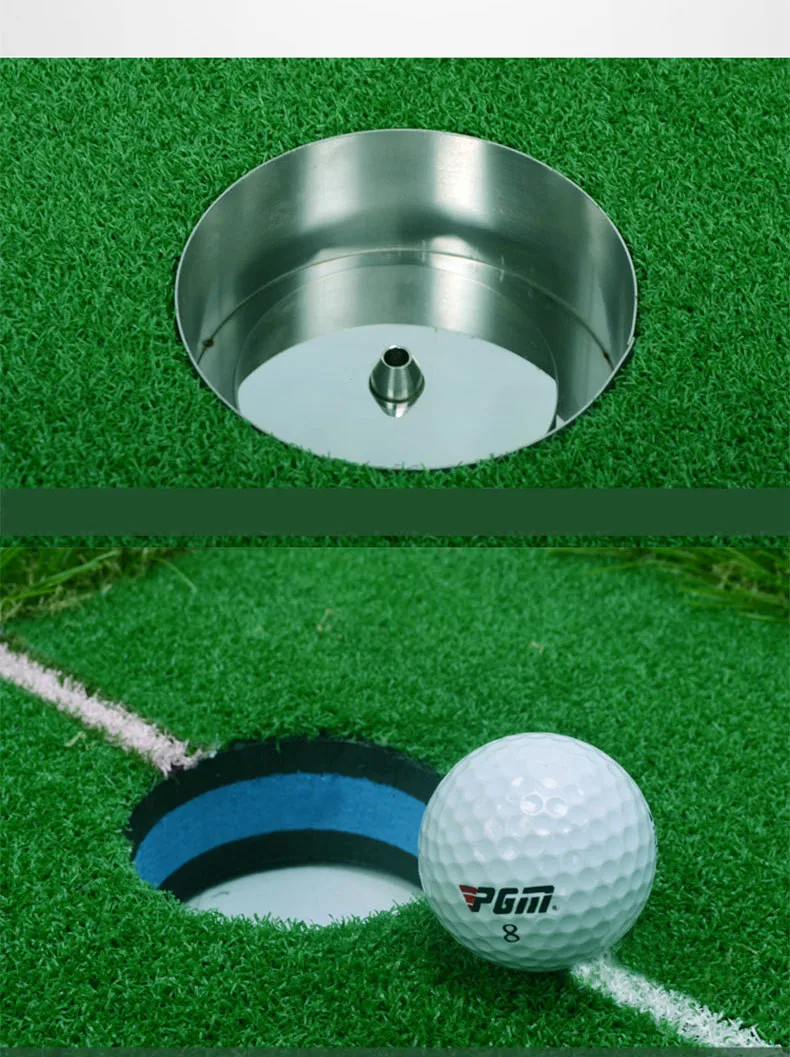 PGM Green Golf Push Driver Golf Practice Green Indoor and Outdoor Putting Practice 0.75*3m GL009