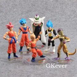 6 шт./компл. Dragon Ball Z DXF Экшн фигурки трусы Веджета супер сайян Бог сон гокоу Фриза Коллекционная модель игрушки Детский подарок