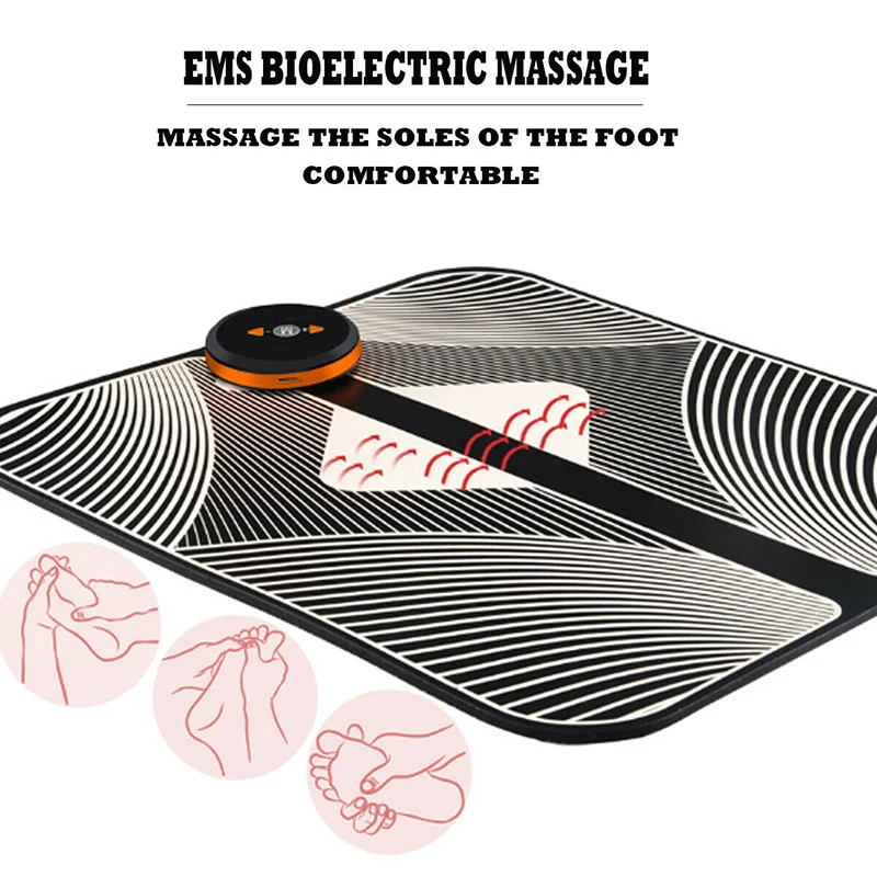 Foot Mat Massager Circulation Feet Reflexology Deep Kneading Shiatsu Therapy Tool High Quality Women Man Heathy Care Tool M2