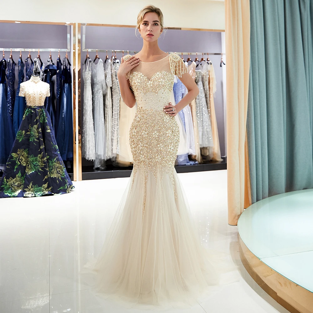 Vestidos De Fiesta, Новое поступление, вечерние платья, длинные кружевные вечерние платья, реальные фотографии, Robe De Soire CPS1161