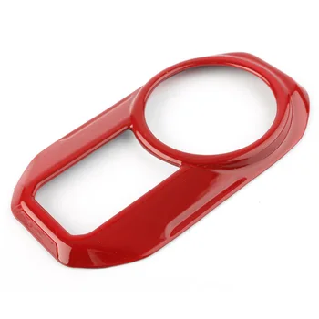 

Car Interior Head Light Switch Button Cover Trim For Jeep Wrangler JL 2018 Red/Carbon Fiber Black Button Cover