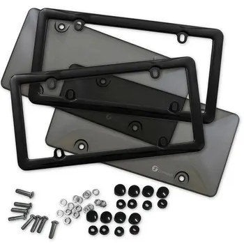 

High Quailty License Plate Tag Shield Cover and Frame Auto