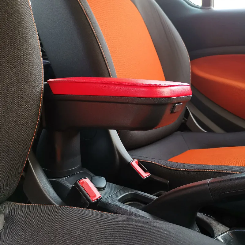 Автомобильный кожаный подлокотник Stotage Box Контейнер подстаканник для Smart 451 453 fortwo forfour аксессуары для салона автомобиля