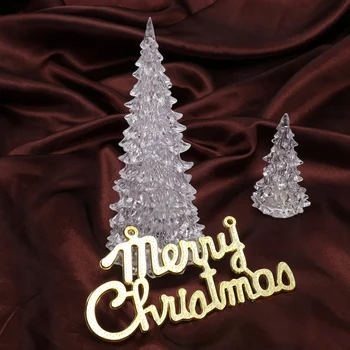 

3pcs Glowing Tree Glowing Practical Beautiful Colorful Home Ornament LED Tree Party Decor Christmas Tree for Home Shop Mall