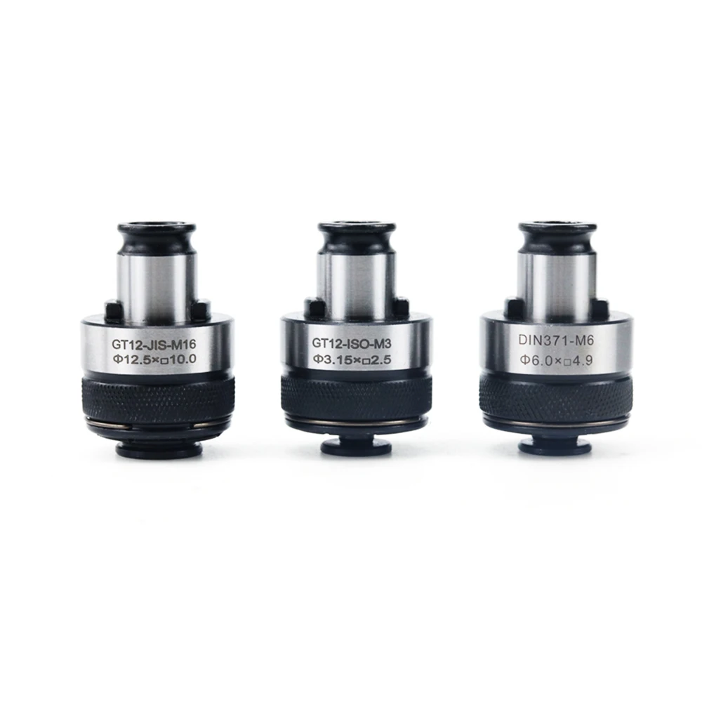 ISO/DIN/JIS Standard GT12 Tapping Collet Chuck M3/M4/M5/M6/M8/M10/M12/M14/M16 Pneumatic Machine Tool Holder Overload Protection