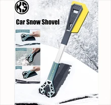 

Car Snow Shovel 3in1 Ice Scraper Windshield Multifunctional Detachable Ice Breaker Winter Snow Brush Shovel Car Snow Remover