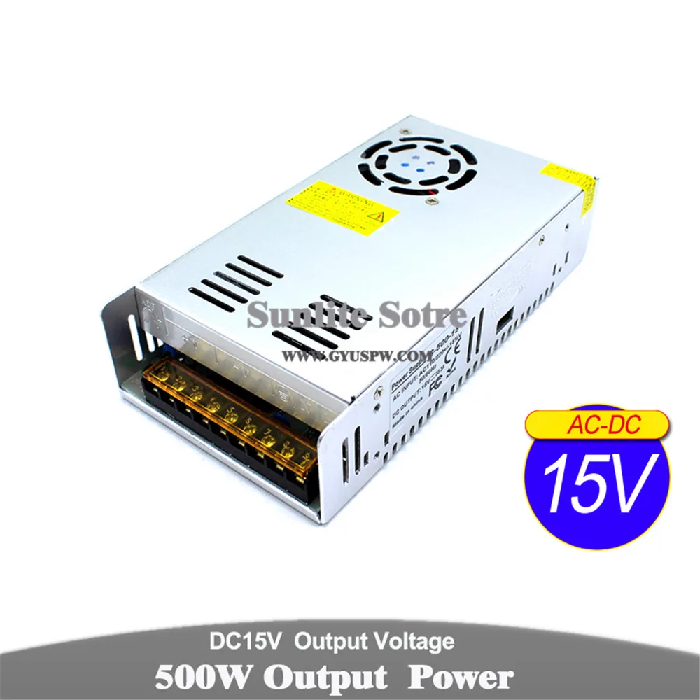 15V500W