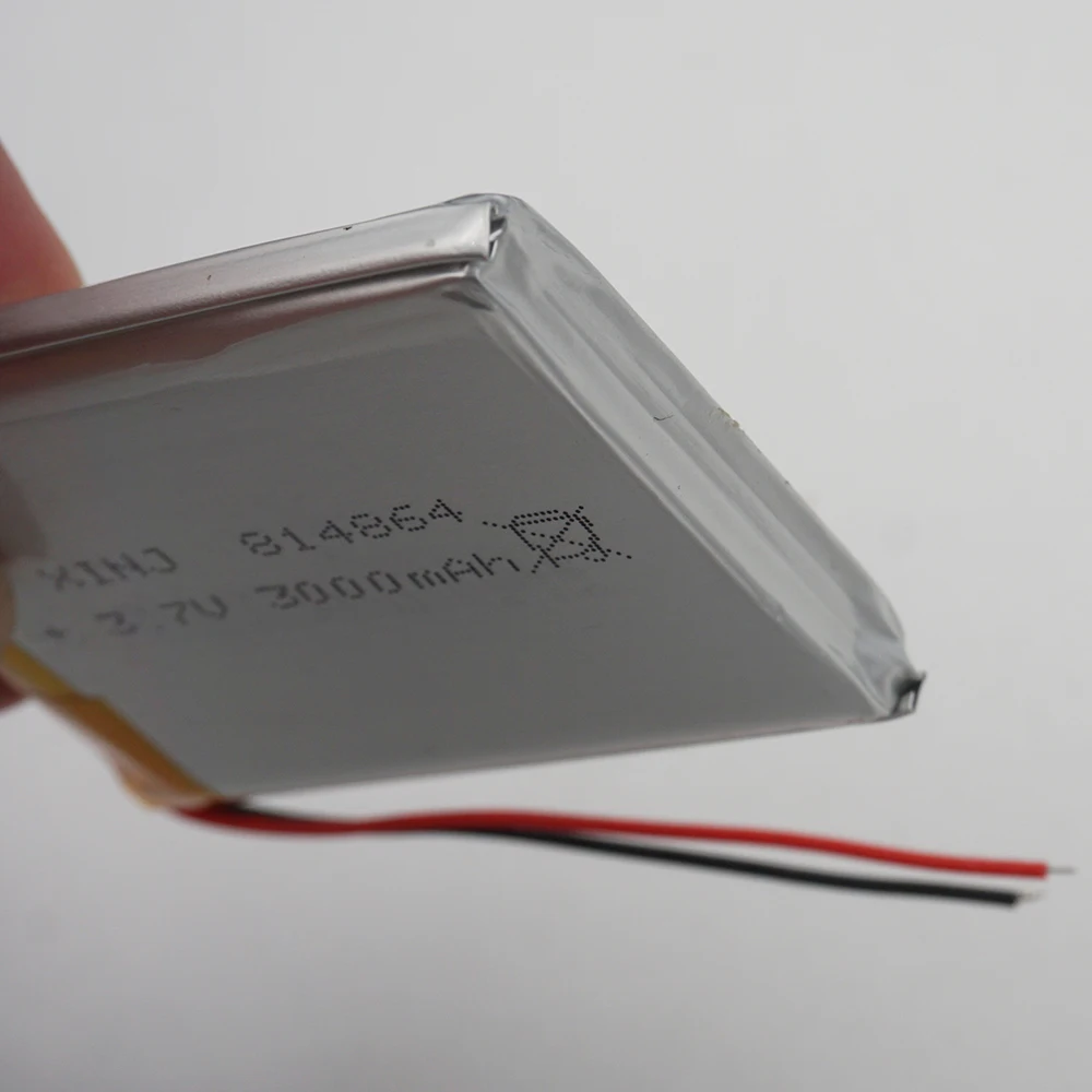 XINJ 3,7 V 3000 mAh перезаряжаемый литиево-полимерный LiPo аккумулятор 814864 для музыкального плеера DVD телефон gps планшет MID power bank планшетный ПК