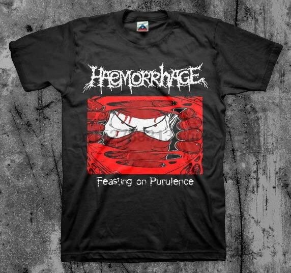 HAEMORRHAGE feasting Футболка (тушка Exhumed Napalm Goregind) |
