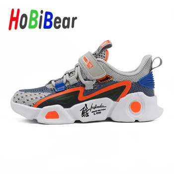 

2020 Hot Children Running Shoes for Boy Black Teenager Shoe for Boy Luxury Brand Child Designer Sneakers Boy Gym Shoes Kids