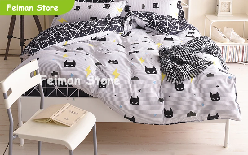 1 шт. мультфильм дети пододеяльник постельные принадлежности одеяло один двойной