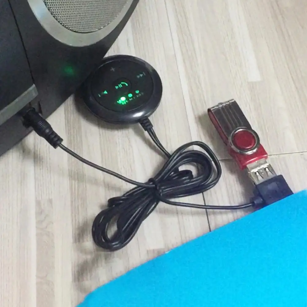 Автомобильный Bluetooth 5,0 приемник Поддержка u-диска MP3-плеер fm-передатчик AUX аудио музыкальный приемник беспроводной телефонный адаптер