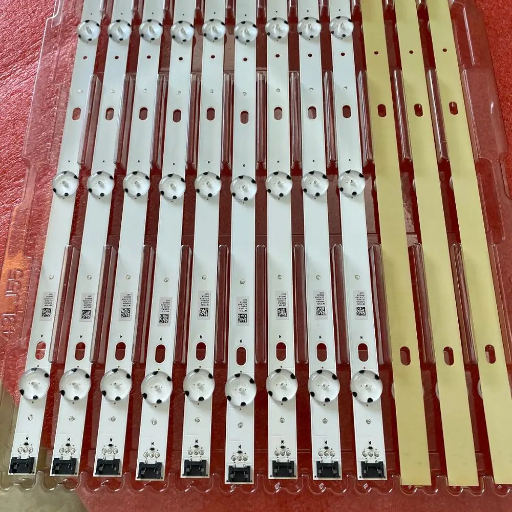 30 шт. светодиодный подсветка полосы для LG 43UJ651V 43UJ561V 43UJ701V 43UJ634V LC43490062A LC43490063A LC43490064A