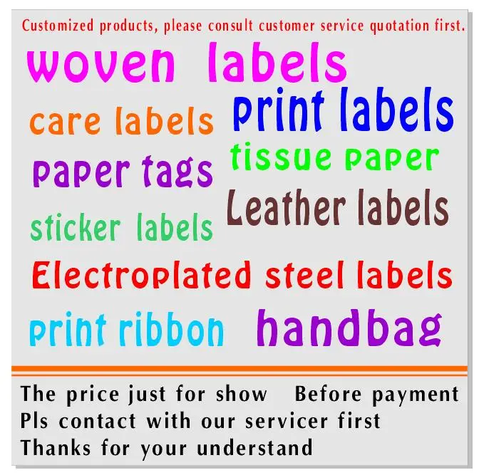 Customized Own Logo Main Tag Woven Labels Washable Clothing Labels Embossed Tags DIY Flag Labels For Garment Sewing Accessories