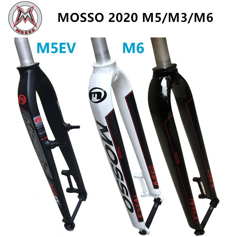 MOSSO 2020 M6 M5 M5E M5EV M3 MTB Велосипедная вилка подходит для 26 27 5 29er дорожная v тормоза
